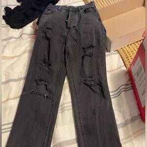 PacSun Black ripped jeans